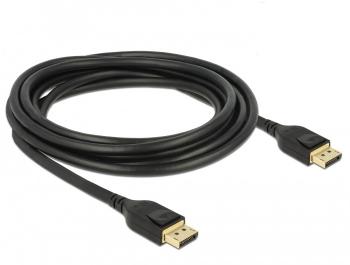 Delock DisplayPort cable 8K 60 Hz 3 m DP 8K certified