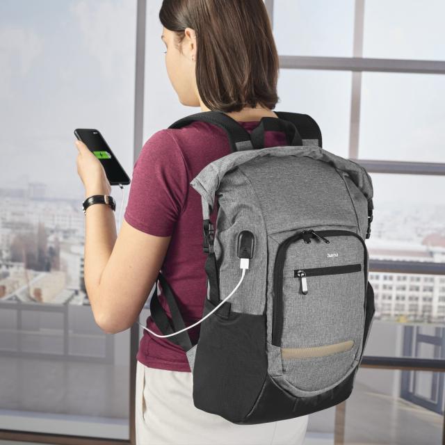 "Terra" Laptop Backpack, up to 40 cm (15.6"), HAMA-217239 