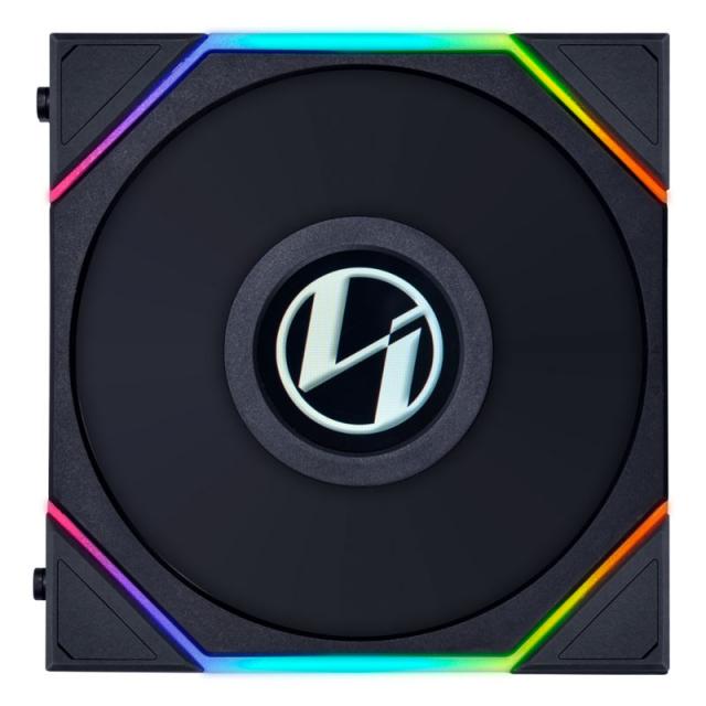 Вентилатор Lian Li UNI FAN TL Reverse LCD 120mm - Black 