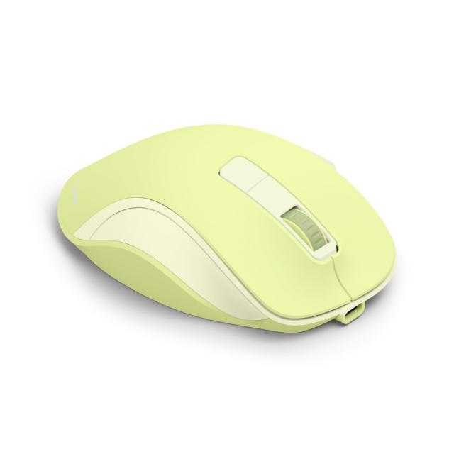 Hama “WM-500” Wireless Mouse, Ergonom., 6 Buttons, W/O Click Noise, Battery, green 
