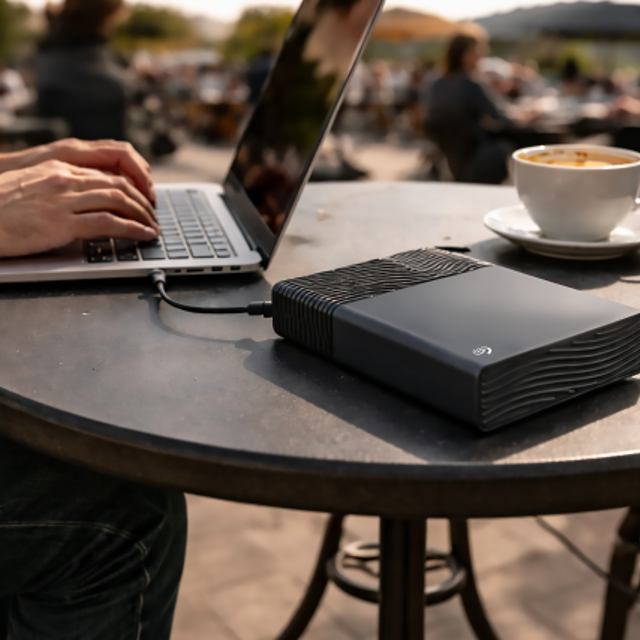 Външен хард диск SEAGATE One Touch Desktop HDD 8TB - USB-C 