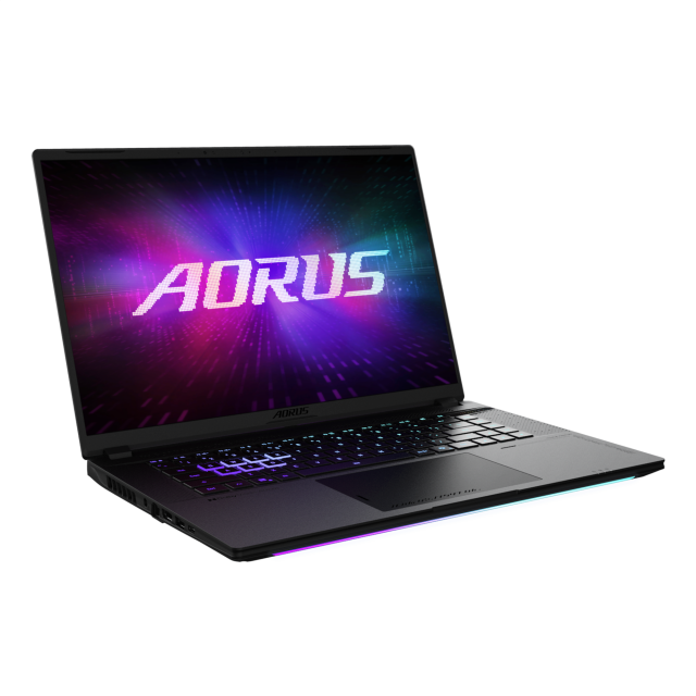 Лаптоп GIGABYTE AORUS MASTER 16 6ZJ - 16" inch OLED, AMD Ryzen 9 9955HX3D, 32GB DDR5, 1TB SSD, RTX 5090, Windows 11 Pro 