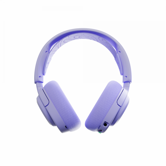 Безжични геймърски слушалки SteelSeries Arctis Nova 3 - Lavander 