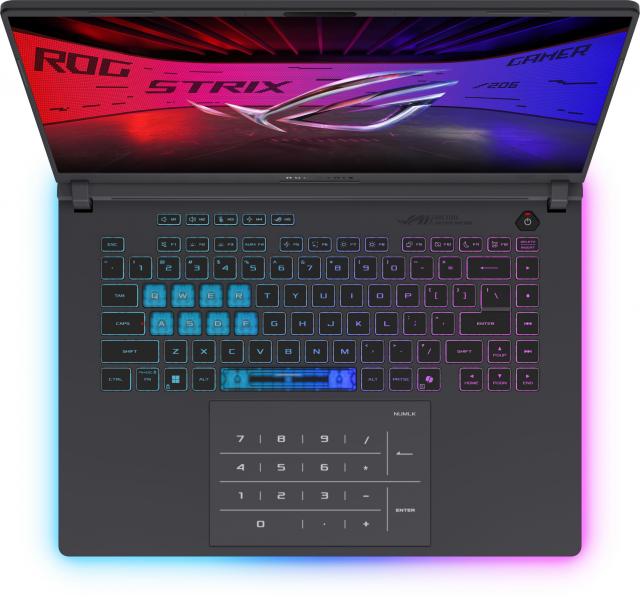 Notebook ASUS ROG Strix G16 2025 G615JMR-RV063 - 16" FullHD+ Intel Core i7-14650HX, 32GB DDR5, 1TB SSD, RTX 5060 8GB GDDR7 