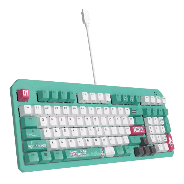 Gaming Keyboard ASUS TUF Gaming K3 Gen II Hatsune Miku Edition - Optical Mechanical Switch 