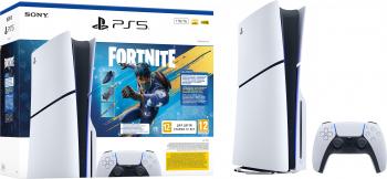 Gaming Console SONY PLAYSTATION 5 (SLIM) + FORTNITE FLOWERING CHAOS