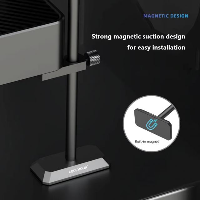 COOLMOON GH195, Graphics Card GPU Brace Support - Silver 