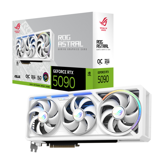 Graphic card ASUS ROG Astral RTX 5090 White OC 32GB GDDR7 
