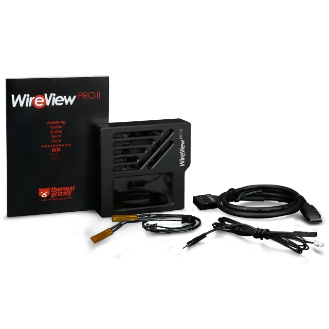 Thermal Grizzly WireView Pro II GPU 12V-2x6 Reversed - Black 