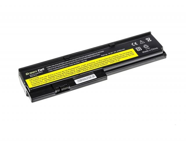 Laptop Battery for IBM Lenovo ThinkPad X200 X201 X201i 42T4535 10.8V 4400mAh GREEN CELL 