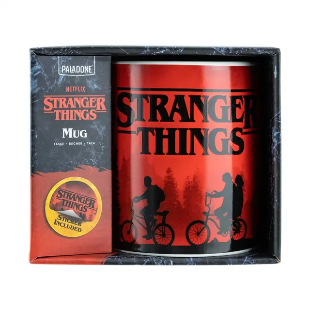 Чаша Paladone: Stranger Things - XL Mug 550ml + Sticker 