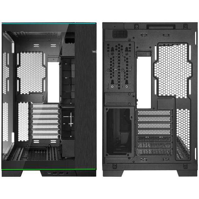 Case Lian Li PC-O11 Dynamic EVO RGB Mid-Tower, TG, Black 