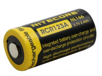 Акумулаторна батерия CR-123 LiIon  3,7V 16340 650mAh NITECORE