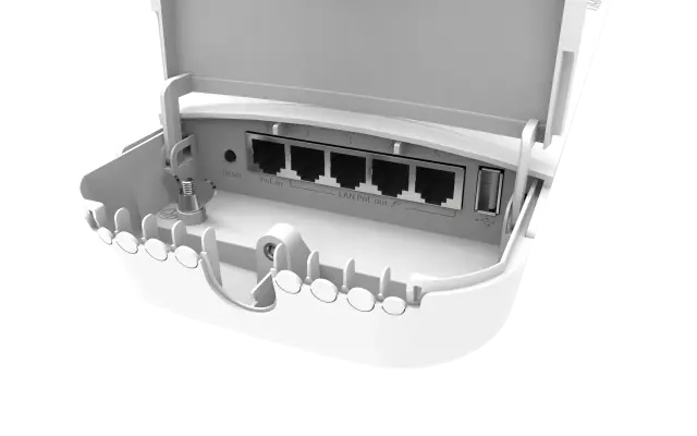 Wireless Access Point MikroTik OmniTik PoE ac, outdoor, 5 × 10/100/1000 Mbps 