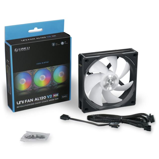 Fan Lian Li UNI AL120 V2 ARGB Black 