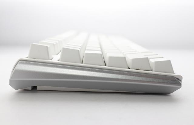 Геймърскa механична клавиатура Ducky One 3 Pure White Full Size Hotswap Cherry MX Clear, RGB, PBT Keycaps 