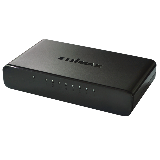 Switch EDIMAX ES-3308P, 8 Ports, 10/100 Mbps 