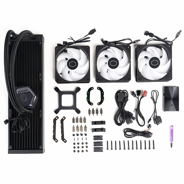 Охладител за процесор Cooler Master MasterLiquid 360 Atmos Black 