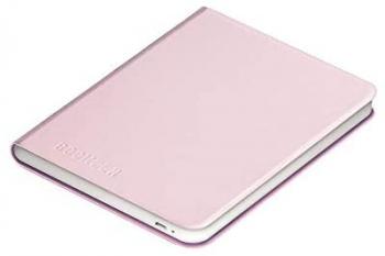 Калъф кожен BOOKEEN Classic, за eBook четец DIVA, 6 inch, магнит, Lily Pink