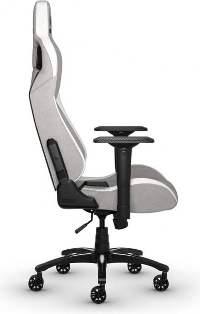 Gaming chair Corsair T3 RUSH - Fabric Grey/White 
