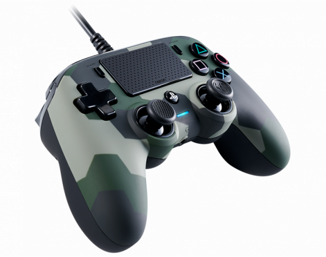 Wired Gamepad Nacon Wired Compact Controller Camo Green 