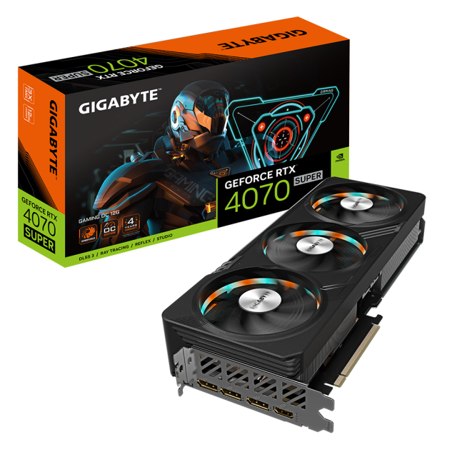 Graphic card GIGABYTE RTX 4070 SUPER GAMING OC 12GB GDDR6X 