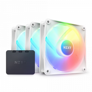 Комплект вентилатори NZXT F120 RGB Core, 3 x 120mm, RGB Контролер