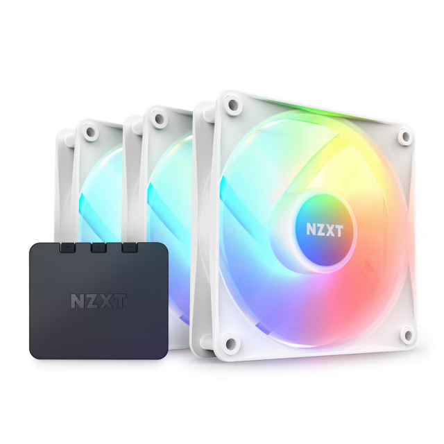 Комплект вентилатори NZXT F120 RGB Core, 3 x 120mm, RGB Контролер 