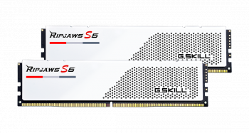 Memory G.SKILL Ripjaws S5 White 32GB(2x16GB) DDR5 5200MHz F5-5200J3636C16GX2-RS5W