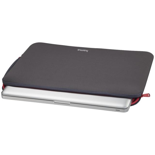 Hama "Neoprene" Laptop Sleeve, up to 40 cm (15.6"), grey 