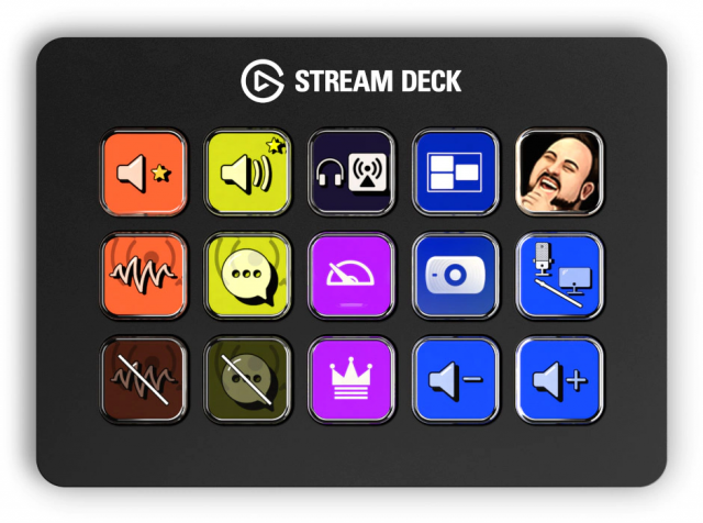 Elgato Stream Deck MK.2 - 15 Customizable LCD Keys 