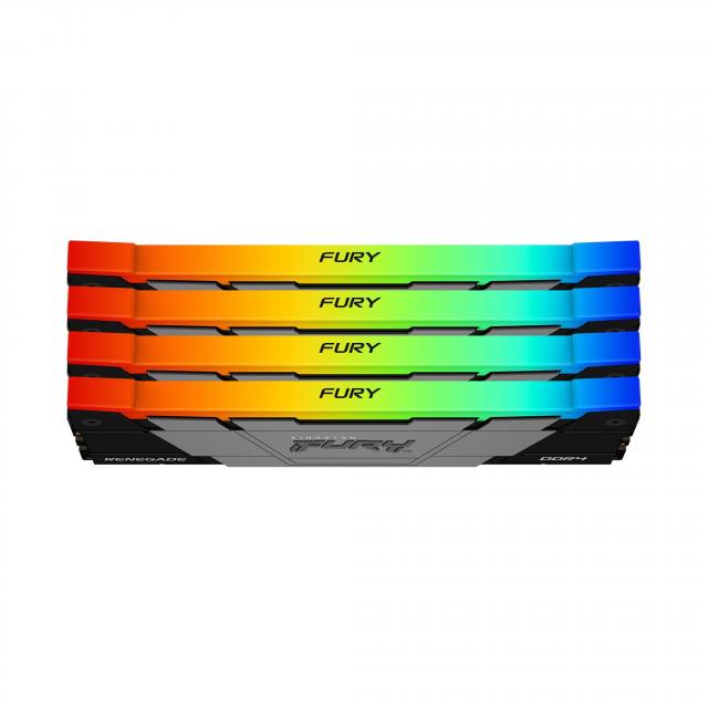 Памет Kingston FURY Renegade RGB 64GB (4x16GB) DDR4 3200MHz CL16 