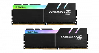 Memory G.SKILL Trident Z RGB 32GB(2x16GB) DDR4 3200MHz CL16 - F4-3200C16D-32GTZRX