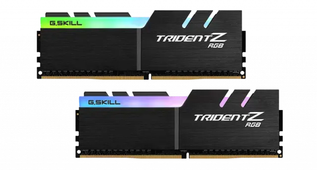 Memory G.SKILL Trident Z RGB 32GB(2x16GB) DDR4 3200MHz CL16 - F4-3200C16D-32GTZRX 