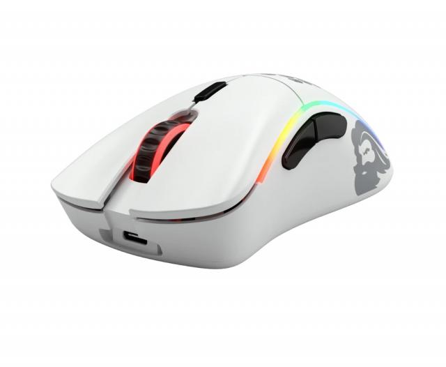 Геймърска мишка Glorious Model D- Wireless (Matte White) 