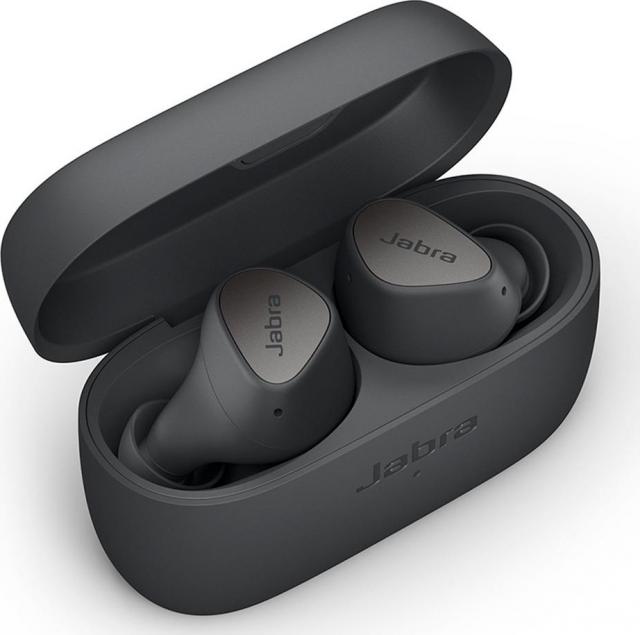 Блутут слушалки Jabra Elite 4, Dark Grey 