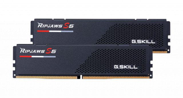 Памет G.SKILL Ripjaws S5 Black 32GB(2x16GB) DDR5 5200MHz F5-5200J3636C16GX2-RS5K 