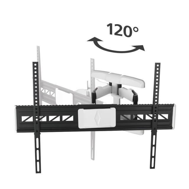 Стенна стойка за TV HAMA, Регулируема, 46"-90", 220838 