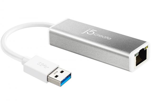 J5 Create JUE130 USB 3.0 Gigabit Ethernet Adapter 