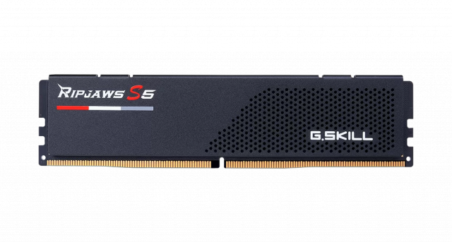 Памет G.SKILL Ripjaws S5 Black 64GB(2x32GB) DDR5 6000MHz CL30 F5-6000J3040G32GX2-RS5K, Intel XMP 