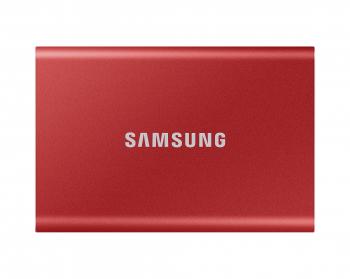 Външен SSD Samsung T7 Indigo Red SSD 500GB, USB-C