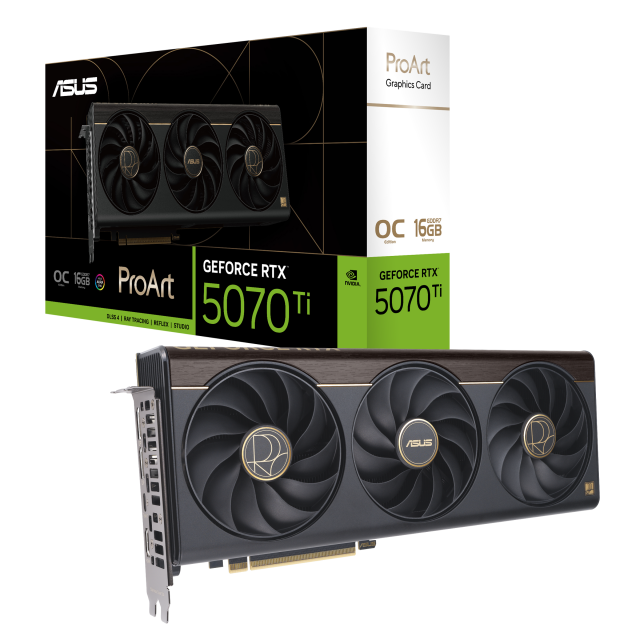 Graphic card ASUS ProArt RTX 5070 TI OC Edition 16GB GDDR7 