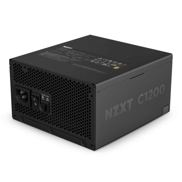 Power Supply NZXT C1200, 1200W 80+ Gold ATX 3.1 - Fully Modular 