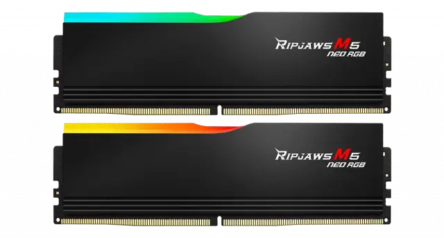 Memory G.SKILL Ripjaws M5 Neo RGB 48GB (2x24GB) DDR5-6000 CL30 - AMD EXPO 
