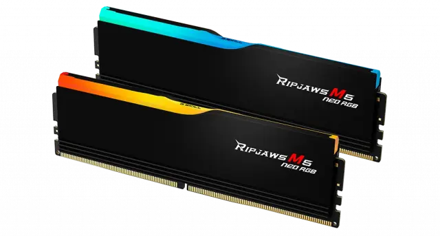 Memory G.SKILL Ripjaws M5 Neo RGB 48GB (2x24GB) DDR5-6000 CL30 - AMD EXPO 