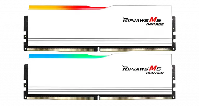 Memory G.SKILL Ripjaws M5 Neo RGB 48GB (2x24GB) DDR5-6000 CL30 - AMD EXPO 