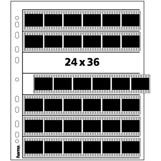 File for Negatives HAMA 02251, 24 x 36, 100 sheets 