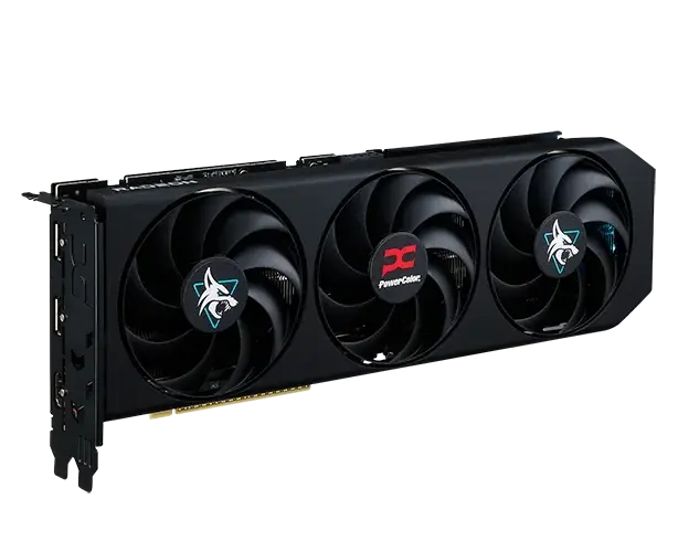 Graphic card PowerColor RADEON RX 9060 XT Hellhound OC 8GB GDDR6 