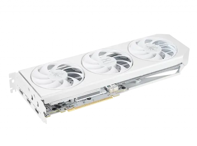 Graphic card Powercolor AMD Radeon Hellhound RX 9060XT Spectral White 16GB GDDR6 