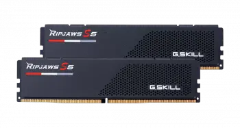Memory G.SKILL Ripjaws S5 Black 128GB(2x64GB) DDR5 6400MHz, CL36 - Intel XMP